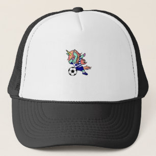Dabbing Eenhoorn Voetbal Griekenland Jersey Shirt  Trucker Pet