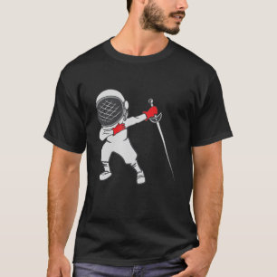 Dabbing Fencer - Schermcoach Swordsman Saber Mas T-shirt