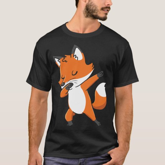 Dabbing Fox for Fox T-shirt (Voorkant)
