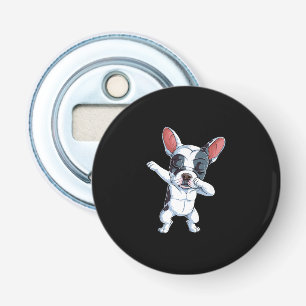 Dabbing French Bulldog Kinder Boys Hondenliefhebbe Button Flesopener