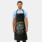 DABBING FUTURE LESSONS LEARN All-Over Print Apron Schort (Gedragen)