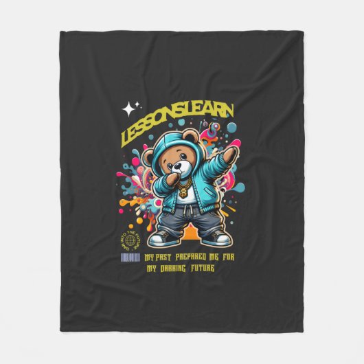 DABBING FUTURE LESSONS LEARN Fleece Blanket Deken (Voorkant)