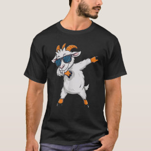 Dabbing Geit Geit Kinderkostuum Boerderij Dier T-shirt