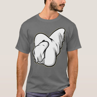 Dabbing Ghost on Halloween T-shirt