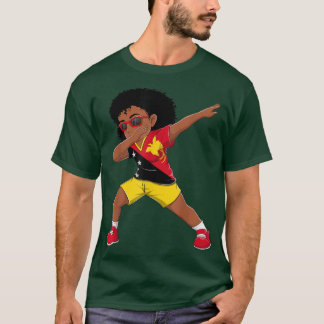 Dabbing Girl Papua Nieuw-Guinea Papoea-Nieuw-Guine T-shirt