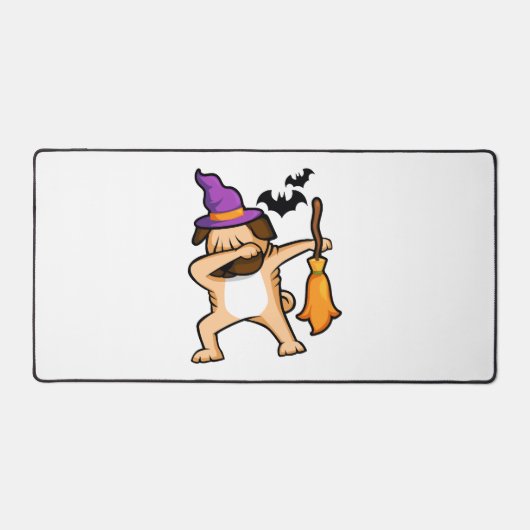 Dabbing Halloween Carlin chien (Recto)
