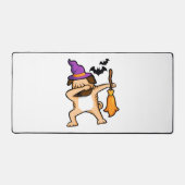 Dabbing Halloween Pug Dog Bureaumat (Voorkant)
