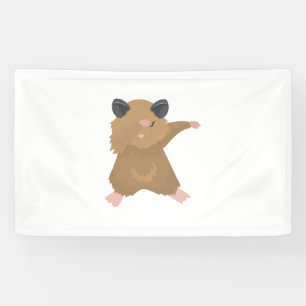 Dabbing Hamster Dance Funny Dab Dance Gift Idee Spandoek