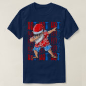 Dabbing Hawaii Santa Kerstmis in juli Matking Fa T-shirt (Design voorkant)