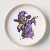 Dabbing Heks Pug Leuke Halloween Pugs Grappige Dab (Voorkant)