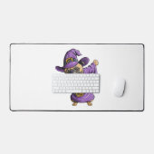 Dabbing Heks Pug Leuke Halloween Pugs Grappige Dab Bureaumat (Keyboard & Muis)