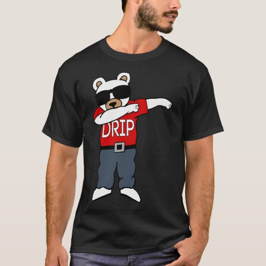 Dabbing Heup Beer Drip T-shirt (Voorkant)
