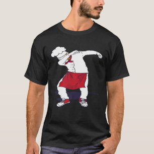Dabbing Hibachi Chef Schattige Sous Head Cook Dabb T-shirt