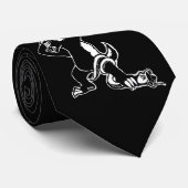 Dabbing Honey badger Stropdas (Opgerold)