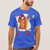 Dabbing Hot Dog Dab T-shirt (Voorkant)