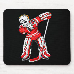 Dabbing ijshockeyspeler Fun Boys Meisjes Kinder sc Muismat