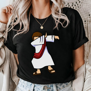 Dabbing Jezus Funny Christelijk T-shirt