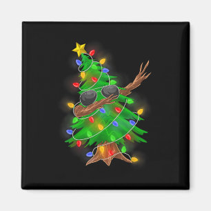 Dabbing Kerstboom voor Jongens Meisjes Mannen Xmas Magneet