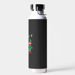 Dabbing Kerstman Elf Eenhoorn Kerst Kinderen Jonge Waterfles