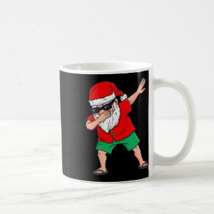 Dabbing Kerstman Kerstmis in juli Zomer Kerstmis D Koffiemok