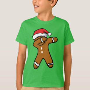 Dabbing Kerstman Koek Kerstmis Dab Dans T-shirt
