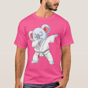 Dabbing Koala Braziliaans Jiu Jitsu en Judo T-shirt