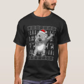 Dabbing Koala - Koala Kerstmis Oegly Sweater Ide T-shirt (Voorkant)