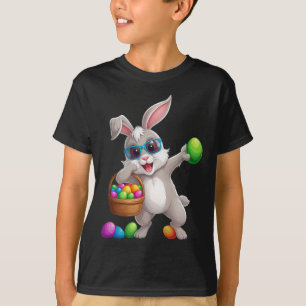 Dabbing Konijn Grappig Pasen  T-shirt