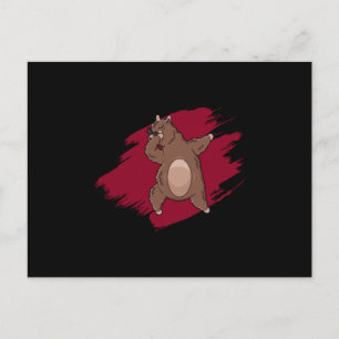 Dabbing Lama Dab Alpaca Grappig Kinder cadeau idee Briefkaart