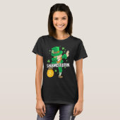 Dabbing Leprechaun Irish Clover St Patrick's Day S T-shirt (Voorkant volledig)