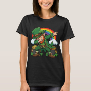 Dabbing Leprechaun St. Patrick's Day Leprechaun Jo T-shirt