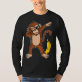 Dabbing Monkey Dab Dance Monkey T-shirt (Voorkant)