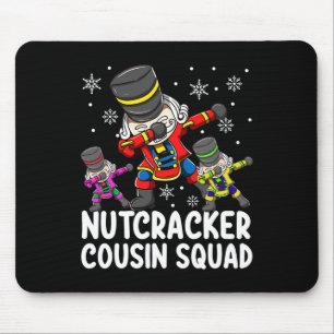 Dabbing Notenkraker Neef Squad Grappig Matching Ch Muismat
