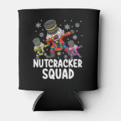 Dabbing Notenkraker Neef Squad Grappige Matching Blikjeskoeler (Voorkant)