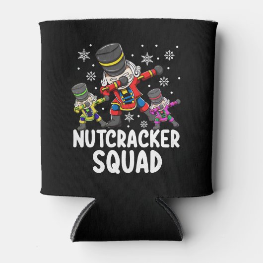 Dabbing Notenkraker Neef Squad Grappige Matching Blikjeskoeler (Voorkant)