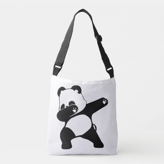 Dabbing Panda Crossbody Tas (Voorkant)