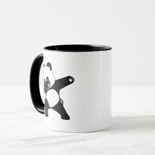 Dabbing Panda, Funny Panda dab dans Mok (Voorkant links)