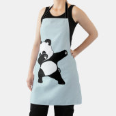 Dabbing Panda , Grappige Panda dab dans Schort (Insitu)