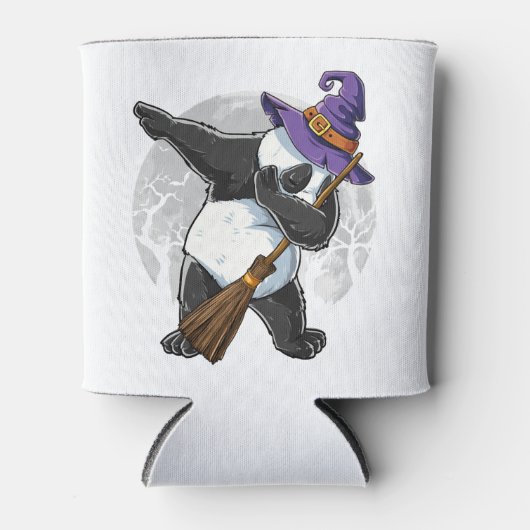 Dabbing Panda Halloween Shirten, Halloween 2021 Blikjeskoeler (Voorkant)