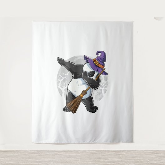 Dabbing Panda Halloween Shirten, Halloween 2021 Wandkleed (Voorkant)