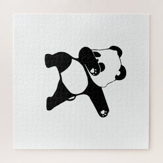 Dabbing Panda Legpuzzel (Horizontaal)