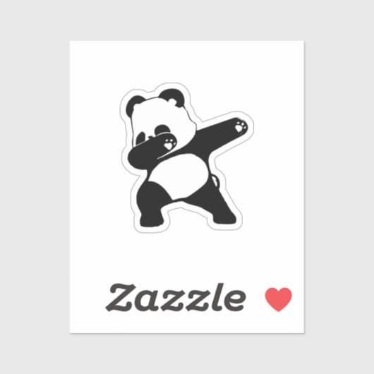 Dabbing Panda Sticker (Vel)