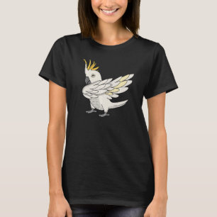 Dabbing Parrot I Funny Sulfur-crested Cockato Pr T-shirt