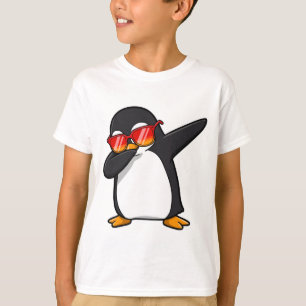 Dabbing Penguin Dearing Zonnebril Dabberen Dansen T-shirt