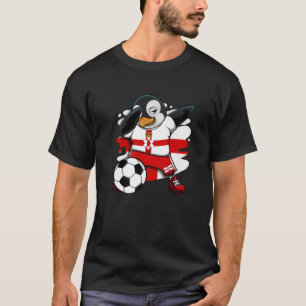 Dabbing Penguin Northern Ireland Soccer Fans Jerse T-shirt