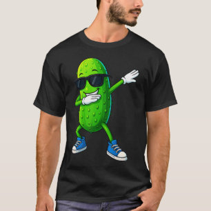 Dabbing Pickle Dansende Komkommer Grappige Pickle T-shirt