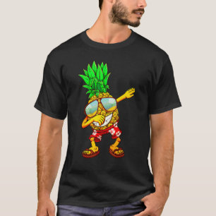 Dabbing Pineapple Sunbril Aloha Beaches Hawaï T-shirt