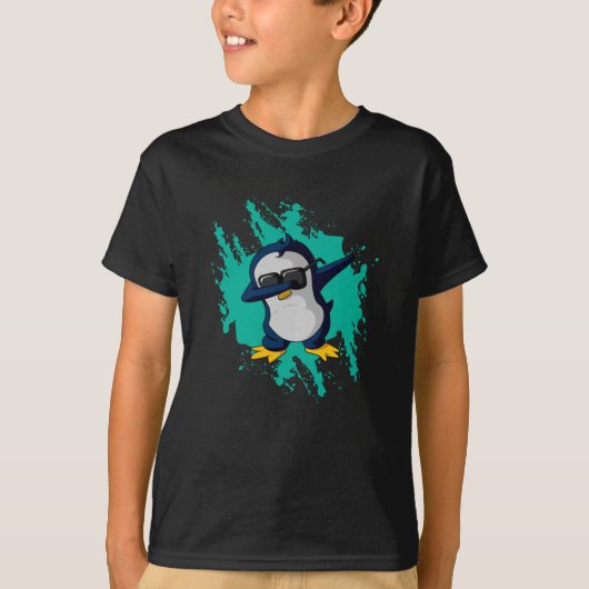 Dabbing Pinguin Dab Cold Ice Funny Gift Idee Cool T-shirt (Voorkant)