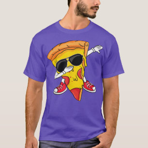Dabbing Pizza Slice Dance Pizza Toddler Boy Dancin T-shirt