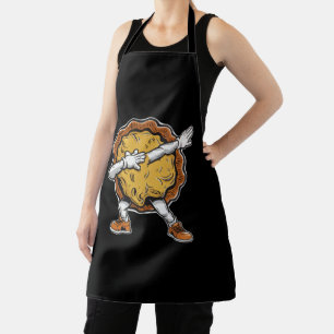 Dabbing Pompoentaart Thanksgiving Day  Schort